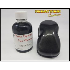 TINTA POLIÉSTER CINZA CARBONO METÁLICO  Nº 60